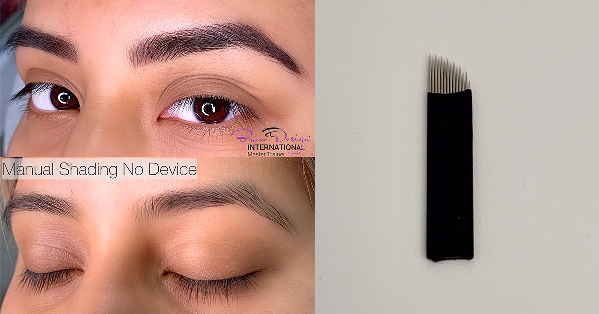 Manual Shading for Eyebrows - No Device Tutorial • Brow Design ...